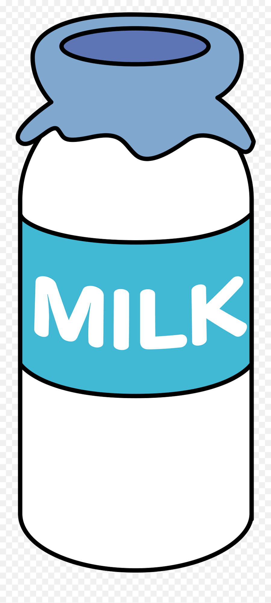 Milk Drink Clipart - Lid Emoji,Emojis Drinking Milk