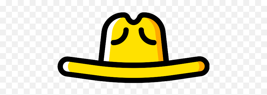 Cowboy Hat Vector Svg Icon - Sombrero Vaquero Icono Emoji,Cowboy Hat On All Emojis