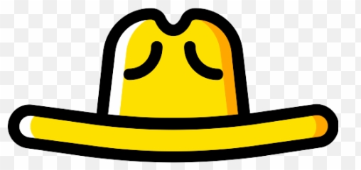Cowboy Hat Vector Svg Icon - Sombrero Vaquero Icono Emoji,Cowboy Hat On All Emojis