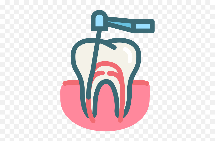 Dental Dentist Dentistry Root Canal - Root Canal Therapy Icon Emoji,Root Canal Emoticon