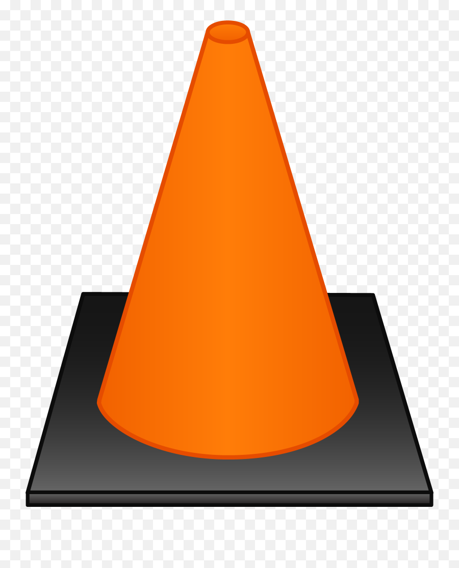 Construction Cone Clipart Free Clipart Images - Clipartix Orange Cone Transparent Background Emoji,Construction Emoji
