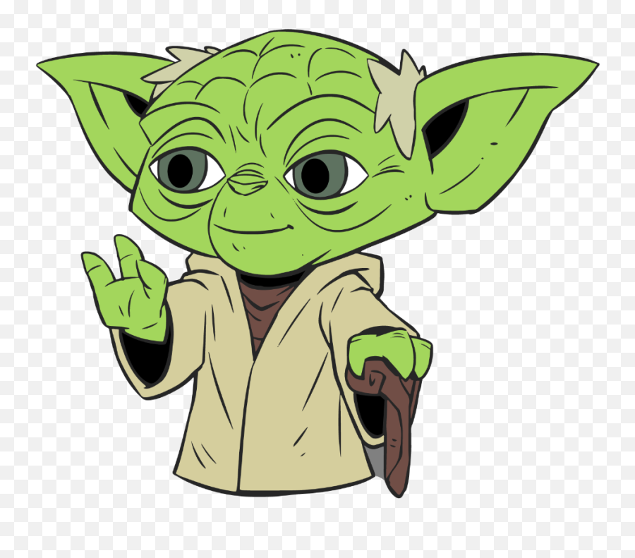 Baby Clip Art Yoda Clipart - Star Wars Yoda Png Transparent Emoji,Yoda Emojis Google Talk