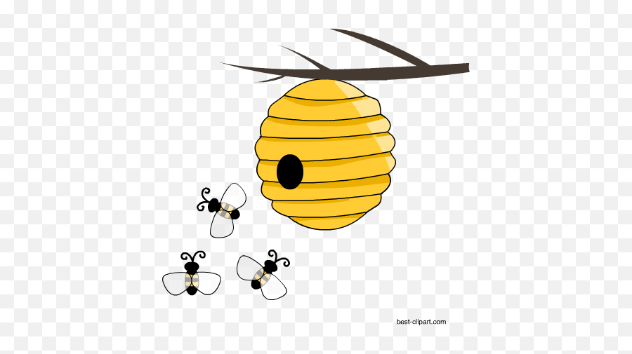 Free Honey Bee And Beehive Clip Ar Emoji,Ladybug Emoji For Thumbnail