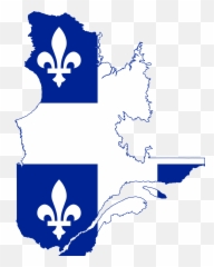 Quebec - Quebec Map With Flag Emoji,Quebec Flag Emoji