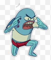Telegram Sticker 15 From Collection Think Emoji,Spongebob Emoji Transparent Background