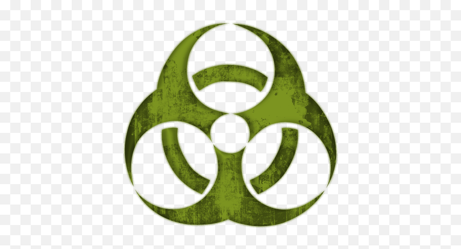 Green Biohazard Symbol - Clipart Best Emoji,Biohazard Emoji