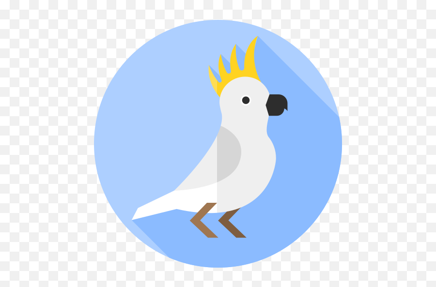 Cockatoo - Free Animals Icons Emoji,Heron Emoji