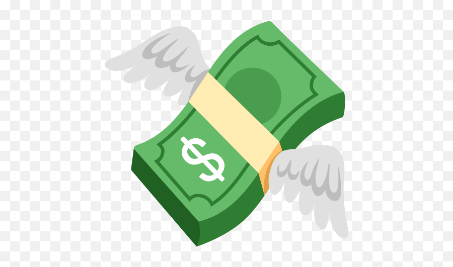 Money With Wings Emoji Wings Emoji,Discord Celebrate Emojie