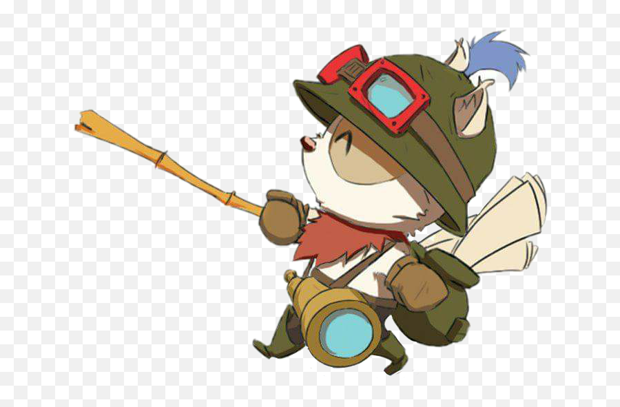 Leagueoflegends Lol Teemo Sticker - League Of Legends Teemo Chibi Emoji,Teemo Emoji