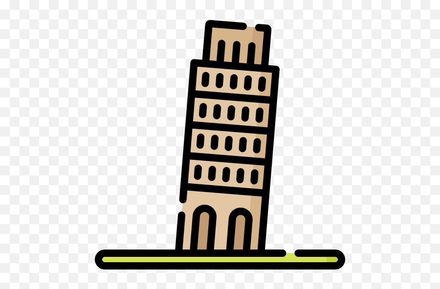 Leaning Tower Of Pisa - Free Monuments Icons Emoji,Italiy Emoji