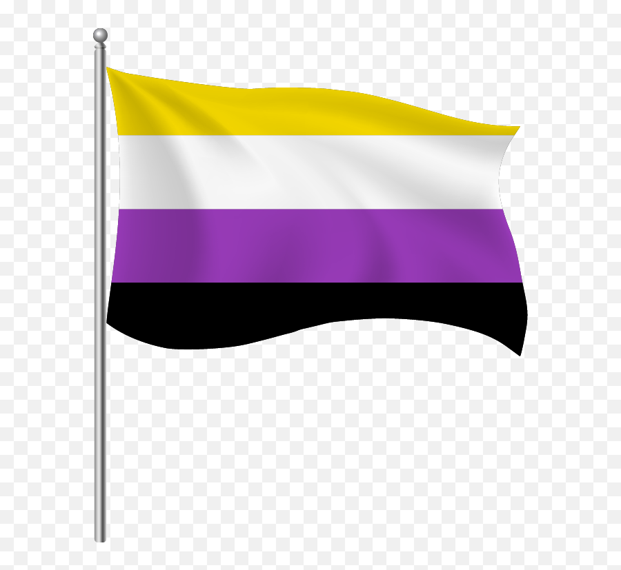 Download The Flag Of Non - Binary 40 Shapes Seek Flag Emoji,Trans Flag Emoticon