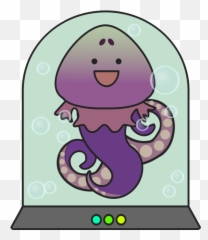 Cheerful Alien Squid Free Svg Emoji,Tentacle Emoticon
