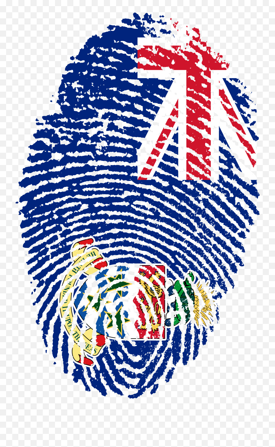 Cayman Islands Flag Fingerprint 662682 - Civics And Citizenship Australia Emoji,Colombia Flag Emoji