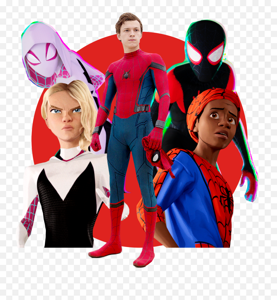 Sony Finally Untangles Its Spider Web - Spiderman Into The Spider Verse Character Png Emoji,Donald Glover My Emotions