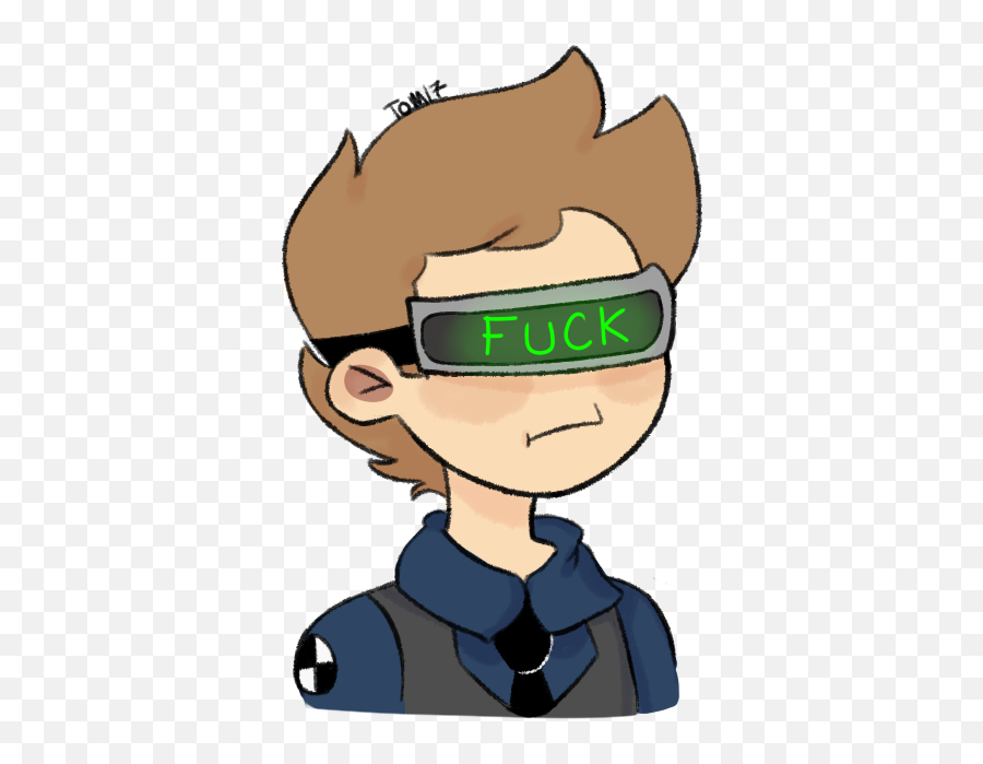 Eddsworld - Tumblr Sexy Future Tom Eddsworld Clipart Eddsworld Tom Fan Art Emoji,Crying Emoji Minecraft Skin