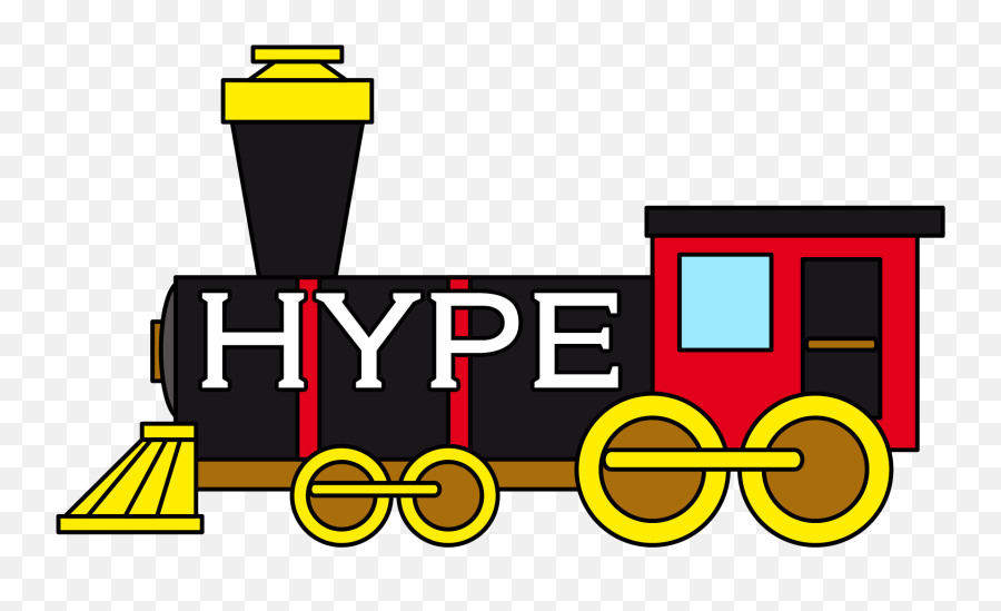Slow - Train Set Emoji,Hype Train Emoji