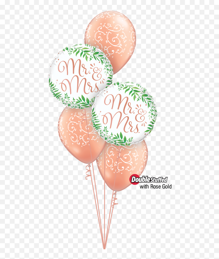 Mr And Mrs Balloon Bouquet - Balloon Emoji,Emoji Costume Party City