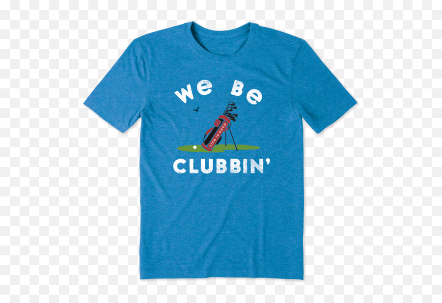 Menu0027s We Be Clubbinu0027 Cool Tee Life Is Good Official Site - Unisex Emoji,Distressed Face Emoji