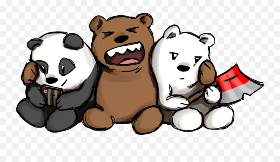 Hotcoco12345 On Scratch - Osos Polares Animados 3 Emoji,We Bare Bears Emoji