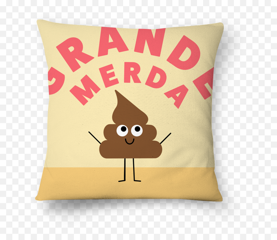 Almofada Almofada Grande Merda De David - Decorative Emoji,Almofada De Emoji