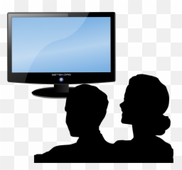 Television Clipart Watch Movie - Television Clipart Watching Tv Emoji,Watching Tv Emoji