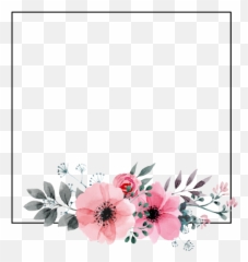 Frame Sticker By Remix Chat Gone My Bby Nooo - White Background Flowers Png Emoji,Emoji Quiz Answers Iphone