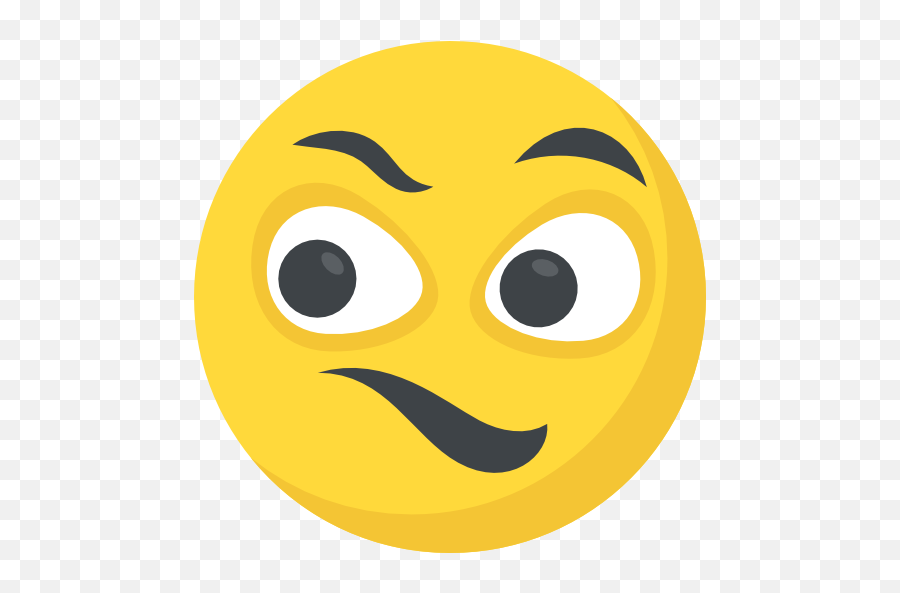 Suspicious - Free Smileys Icons Emoji Suspicaz,Suspicous Emoji