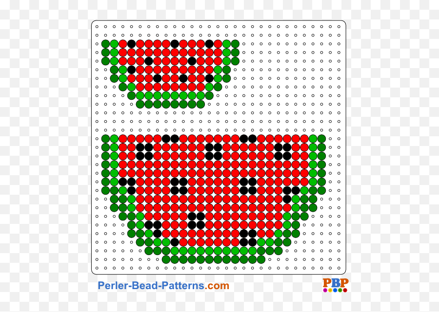 Patrones Y Plantillas Hama Beads Para - Watermelon Hama Beads Pattern Emoji,Pyssla Emoji