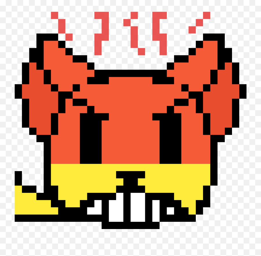 Pixilart - Surprised Pikachu Face Pixel Art Emoji,Angry Cat Emoji