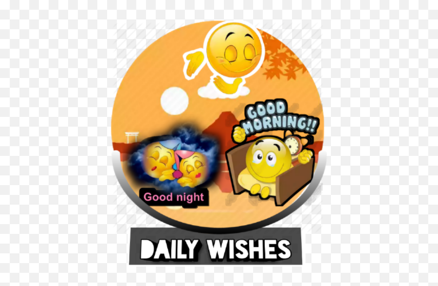 Daily Wishes - Happy Emoji,Facebook Emoticon Good Morning America
