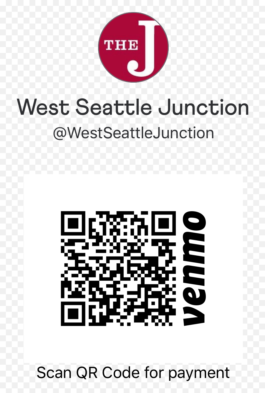Junction Blog Keeping You In Touch With West Seattle - Venmo Qr Code Jpg Emoji,Joey Artist Emotions On Sleeve Friends