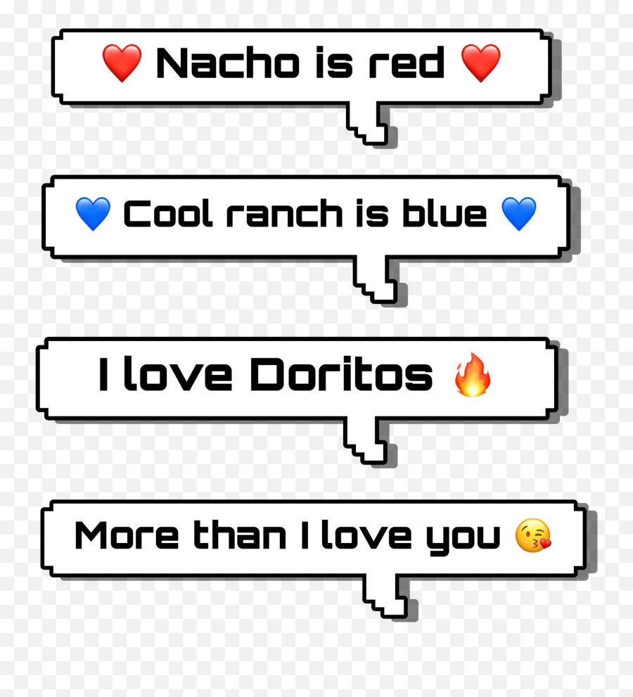 Love Doritos Savage Lazy Nacho Sticker - Vertical Emoji,Nachco Emoji