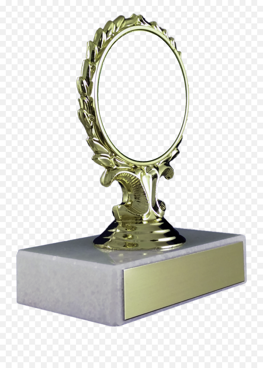 Template Logo Trophy On Flat Marble - Trophy Emoji,Emoji Swimming Mirror