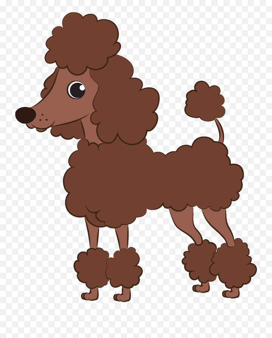 Poodle Clipart - Poodle Clipart Emoji,Poodle Emoji