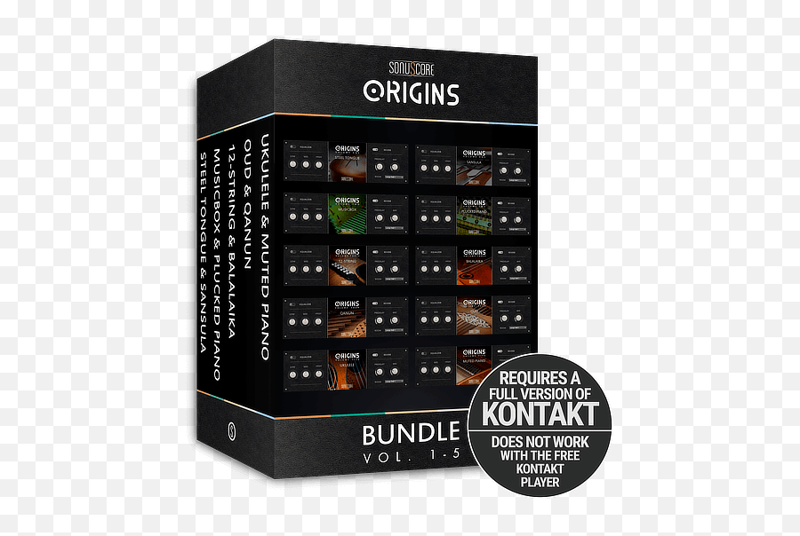 Origins Bundle Vol - Sonuscore Origin Bundle Emoji,Work Emotion Bright Metal 17x8