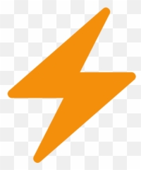 High Voltage Sign - Transparent Lightning Emoji,Bullet Emoji