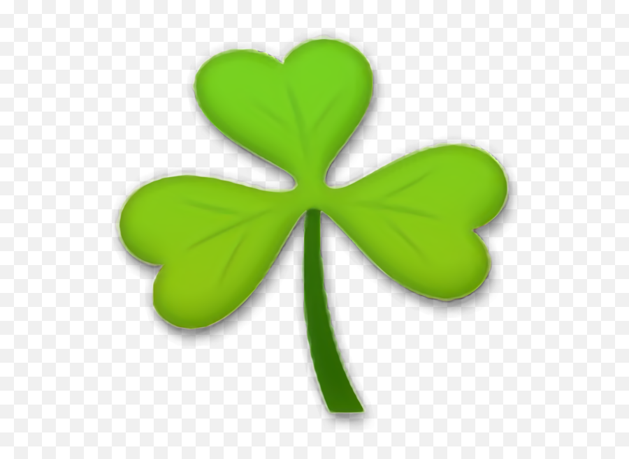 St Patricku0027s Day Green Leaf Shamrock For Saint Patrick For - Girly Emoji,Lg Emojis Clipart