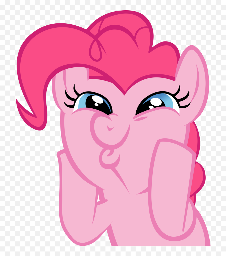 Pinkie Pie Png High - Funny Face Pinky Pie Emoji,Rainbow Dash Awesomeface Emoticon