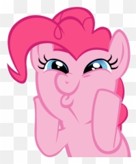 Pinkie Pie Png High - Funny Face Pinky Pie Emoji,Rainbow Dash Awesomeface Emoticon