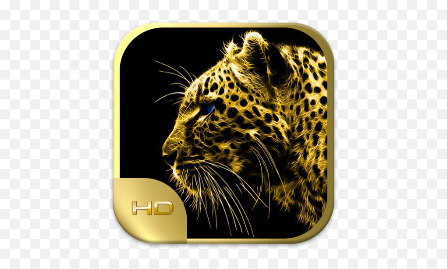 Leopard Hd Wallpaper 4k Gold 107 Apk Download - Comleop Fb Cover Photo Animal Emoji,Facebook Emojis Leopard