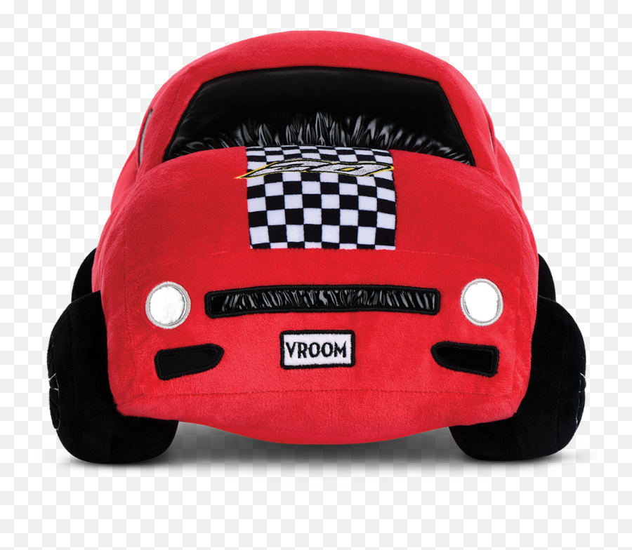 Red Race Car Fleece And Metallic Pillow - Automotive Paint Emoji,Captainsparklez Vroom Vroom Emoticon