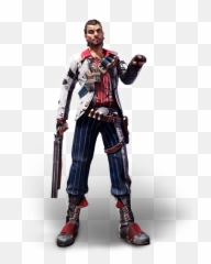 Personajes De Free Fire Png Kelly - Free Fire Character Antonio Emoji,Sarpiente Emojis Whatsapp Png