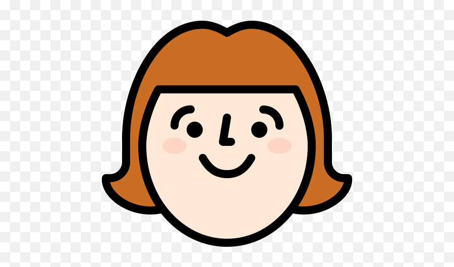 Woman - Happy Emoji,Call Center Girl Emoticon