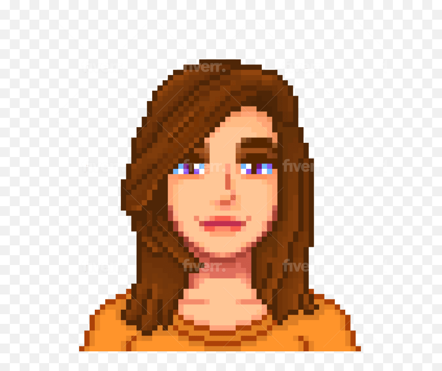 Draw Anyone In Stardew Valley Style - Pizza Emoji,Stardew Valley Character Portrait Emotion