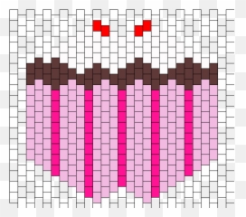 Search Results Mask Bead Patterns Kandi Patterns Emoji,Emojis Cup Cake Base