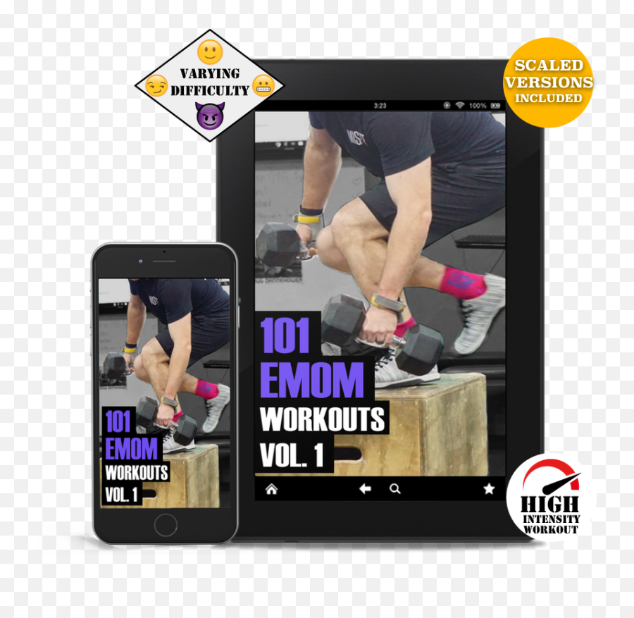 101 Emom Workouts Vol 1 U2013 Health And Fitness Academy Emoji,Exercise Iphone Emojis