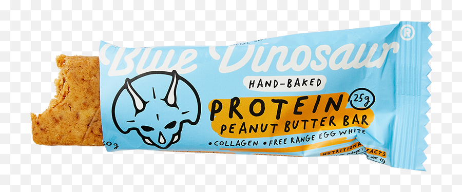 Protein Bars - Blue Dinosaur Emoji,Heart Emoticon Peanut Butter Bar