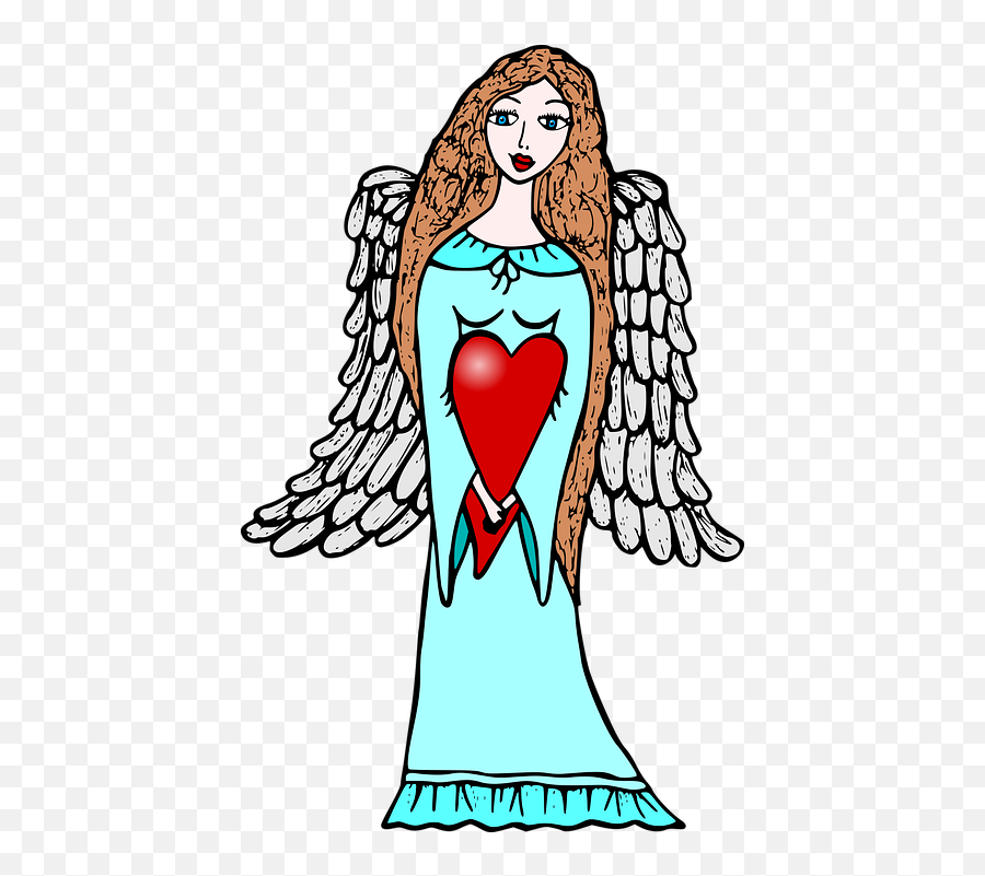 Angel Love Wings - Free Vector Graphic On Pixabay Emoji,Girl Pregnancy Emotions