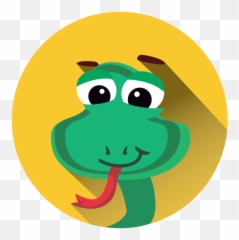Snake Cartoon Circle Icon Transparent Png U0026 Svg Vector Emoji,Snake Emoji Pg