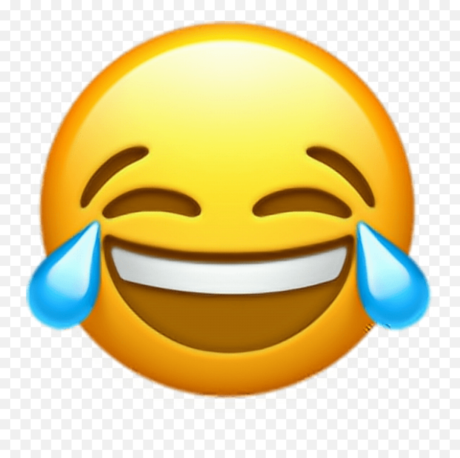 Free Png Download Ios 10 Crying - Iphone Laughing Emoji Png,Laugh Emoji